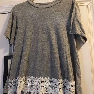 Nordstrom Lace T-Shirt